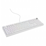Genesis Thor 404 valge RGB Outemu Peach Silent klaviatuur | NKG-2300 | 5901969449174
