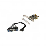 Kontroler Exsys EXSYS EX-44388 Karta PCI Express 8x szeregowa RS-232 (kabel ze złączem 8x 9pin) | 4718359443886 | 4718359443886