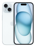 Apple iPhone 15 15.5 cm (6.1") Dual SIM iOS 17 5G USB Type-C 512 GB Blue | MTPG3PX/A | 195949038327