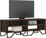 vidaXL Szafka pod telewizor, brązowy dąb, 122x34x41 cm | 848573 | 8721102811418