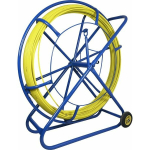Q-Lantec juhtme vedamise klaaskiust FRP juhtmevanker &Oslash;8mm, 150m ratastega (NPK-80-150-SK) | NPK-80-150-SK | 5904204404495