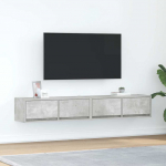 vidaXL 2 tk. TV-kapp hall betoon 80x31x25,5 cm liimpuit | 861515 VidaXL | 8721158704344