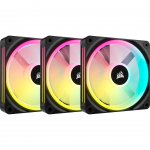 Corsair iCUE LINK QX120 RGB algkomplekt, Black, LED juhtimine, 120mm, 3 tk pakk | LUCS-113 | 0840006697947