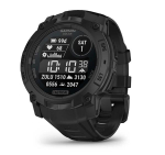 Garmin Instinct&reg; 3 Solar Tactical Edition 50mm Black mit Silikon-Wechselarmband 26 mm Black | 010-02935-50 | 753759339548