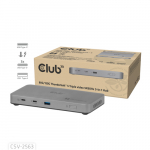 Club3D Thunderbolt5  5-in-1 HUB > 3xThunderbolt/1xUSB  Bu/BU | CSV-2563 | 8719214473495