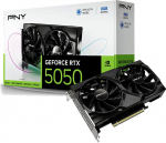 PNY GeForce RTX 5050 Dual Fan (DLSS 4, 3x DisplayPort, 1x HDMI 2.1) | VCG50508DFXPB1 | 4718006459734