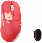 WLMouse YING Magnesium juhtmevaba m&auml;ngurihiir, PAW3950HS, 8K Polling, OMRON optilised l&uuml;litid - red | GAMO-1422 | 6978466111650