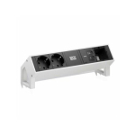 Toiteplokk Bachmann BACHMANN DESK2 2xCEE7/3, 1xUSB C/C 65 W, 1xCM, pikkus 0,2 m, RAL9010 | 4057298227929 | 4057298227929