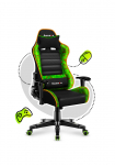 Fotel Huzaro Ranger 6.0 zielony | HZ-Ranger 6.0 Pixel Mesh | 5903796010565