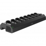 Axis Axis W701 Mk II - laadimis- ja s&uuml;nkroonimisjaam - 120 W - 8 v&auml;ljund&uuml;hendust (pistikud Bodycamile) - Black NCS S 9000-N - Euroopa - AXIS W101, W101 kehakaamera, W120, W800 jaoks | 02970-002 | 7331021087026