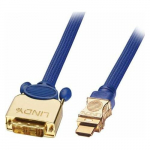 HDMI - DVI-D kaabel 0.5m Blue | 4002888370806 | 4002888370806
