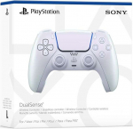 Pad Sony Playstation 5 DualSense Chrome Pearl biały | 711719589846 | 711719589846