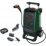 Bosch Powertools Akku-Druckreiniger Fontus (Gen2), 18Volt (gr&uuml;n/Black, Li-Ionen Akku 2,5Ah, POWER FOR ALL ALLIANCE) | 06008B6101 | 4059952547909