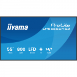 Monitor iiyama LH5566UHSB-B1 139,0cm (55") 16:9 2xHDMI+1xUSB-C IPS (LH5566UHSB-B1AG) | LH5566UHSB-B1AG | 4948570128228