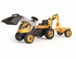 Simba-Dickie Traktor Builder Max mit Anh&auml;nger (gelb) | 7600710304 | 3032167103048