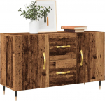 vidaXL Komoda, stare drewno, 100x36x60 cm | 857316 | 8721158445575