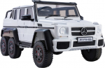 Lean Cars Auto Na Akumulator Mercedes G63 6x4 24V White | Lean-16886 | 5905884454930