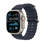 Apple Watch Ultra 2 LTE 49mm Titanium Natur Ocean Armband marine MX4D3FD/A | MX4D3FD/A | 0195949580475