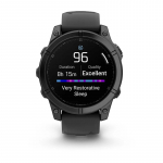 Garmin fēnix E - 47 mm AMOLED Black/ SchieferGray | 753759341343 | 753759341343