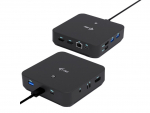 i-tec USB-C DP Dual HDMI 2xHDMI 4K 60Hz 1x USB-C (10Gbps) 5x USB-A (3x5Gbps) Power Delivery 100W LAN Audio | C31TRIPLEVIDEODPPRO | 8595611707469