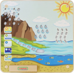 Masterkidz Tablica Edukacyjna Obieg Wody | 6955920014375 | 6955920014375
