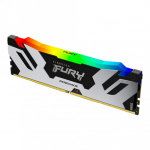 Kingston FURY Renegade/DDR5/16 GB/6400 MHz/CL32/1x16 GB/RGB/čierna/strieborn&aacute; | 203800067 | 740617329759