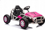 Lean Cars Auto Na Akumulator Buggy A8812 R&oacute;żowe 24V | Lean-19931 | 5905991013525