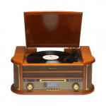 Gramofon Denver MRD-51 Retro brązowy | 111201210000 | 5706751041839