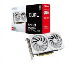 ASUS DUAL Radeon RX 9060 XT DUAL-RX9060XT-16G-WHITE 16GB DDR6 Grafikkarte, HDMI/DP | 90YV0LG3-M0NA00 | 4711636203005