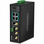 TRENDnet Industrial AC1200 Wireless Gigabit PoE+ Router | TI-WP100 | 0710931161632