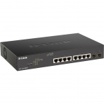 Przełącznik DGS-1100-10MPV2 Switch 8GE PoE+ 2SFP | DGS-1100-10MPV2/E | 0790069453328