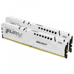 DDR5  64GB PC 5600 CL36 Kingston KIT (2x32GB) FURY Beast Whi retail | KF556C36BWEK2-64 | 0740617333381