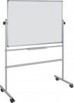 Kuivkustutatav magnettahvel BI-OFFICE, 120x90cm, p&ouml;&ouml;ratav, mobiilne, lakkviimistlusega, alumiiniumraam | GRV0201020101 | 5603750106395