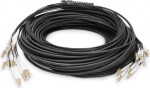 DIGITUS LWL patch cable LC->UPC 30m pre-terminated OM4 12 | DK-2433CU030BK-BBB | 4016032485094