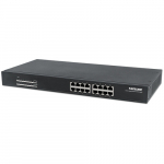 Switch Intellinet Network Solutions Gigabit 16x 1000Mbps RJ45 PoE/PoE+ 220W Rack 19 (560993) | 560993 | 0766623560993