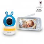 EVOLVEO Beebimonitor N5 - Video beebimonitor 360&deg; vaatev&auml;ljaga, kahepoolse suhtluse ja h&auml;llilauludega komplekt | 2055159658813 | 8595683205436