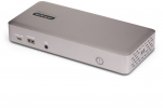 StarTech 150UE-USB4DOCKTRIPLE stacja dokująca Przewodowa USB4 Gray | 150UE-USB4DOCKTRIPLE | 0065030902885