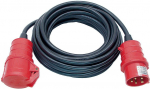 Brennenstuhl Professional CEE raskeveokite pikendusjuhe, 400V kolmefaasiline pistik (black/red, 25 meetrit, 5-kontaktiga, v&auml;litingimusteks IP44) | 1167720 | 4007123021550