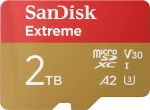 Karta SanDisk Extreme MicroSDXC 2 TB UHS-I/U3 A2 V30 (SDSQXAV-2T00-GN6MA) | SDSQXAV-2T00-GN6MA | 619659208738