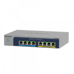 Netgear MS108UP 8-Port Ultra 60 PoE (Gray) | MS108UP-100EUS | 0606449156874