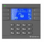 PRiMA LCD GY-BL Graafiline juhtpaneel LCD GENEVO keskusse | PRiMA LCD GY-BL | 5903240615247