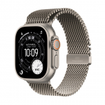 Apple Watch Ultra 3 GPS + Cellular 49mm Natural Titanium Case with Natural Titanium Milanese Loop - Large | MF0E4QF/A | 0195950609837