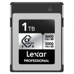 Lexar CFexpress 4.0 Pro Silver, R3600/W3000 1TB | 843367135820 | 843367135820