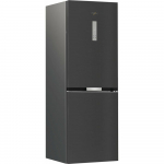 K&uuml;lmik Whirlpool K&uuml;lmik WHK 26362 XBR4E | Energy efficiency class E | Free standing | Combi | Height 186.5 cm | No Frost system | K&uuml;lmik net capacity 201 L | Zamrażalnik net capacity 106 L | Ekranas | 37 dB | Black | WHK 26362 XBR4E | 8003437905100