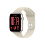 Nutikell Apple Watch SE 3 GPS 44mm Starlight alumiiniumkorpus liivakarva spordirihmaga - M/L | MJL54ZR/A | 0195951259659