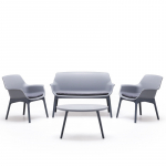 Aiam&ouml;&ouml;bli komplekt Luxor Lounge Set helehall/hall | 16907794 | 8003723990773