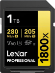 Karta Lexar Professional 1800x SDXC 1 TB Class 10 UHS-II/U3 V60 (LSD1800001T-BNNNG) | LSD1800001T-BNNNG | 843367131839