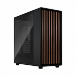Fractal Design North XL Charcoal Black TG Dark (Black/holz, Tempered Glass-Version) | FD-C-NOR1X-02 | 7340172706540