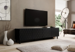 RTV cabinet ASTI 200x42x52 matte black | ASTI 474001 | 5903815007903
