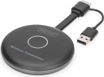 Digitus Wireless HDMI Transmitter Click & Present PRO, HDMI Verl&auml;ngerung (Black) | DS-55322 | 4016032478911